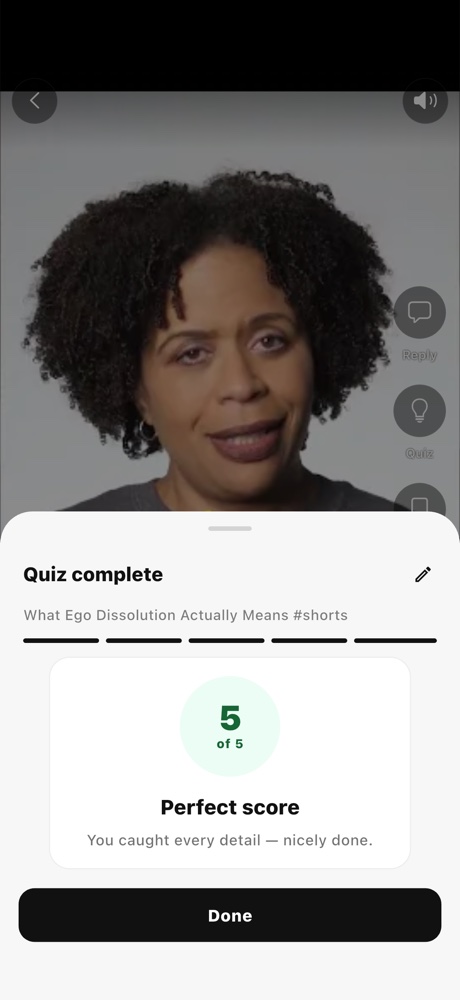 Quiz answer
