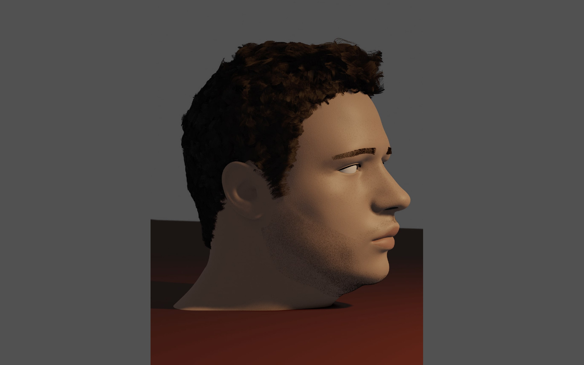 3D render, study ten