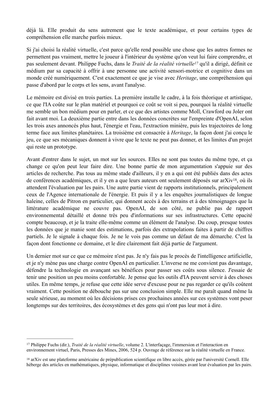 Mémoire, page 8