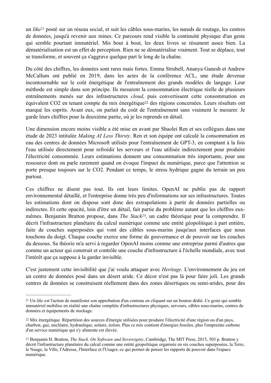 Mémoire, page 10